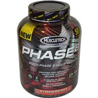 Muscletech - Performance Series, Phase8, Multi-Phase 8-Hour Protein, Strawberry, 4.4 lbs (2.0 kg) TEMPORARILY UNAVAILABLE