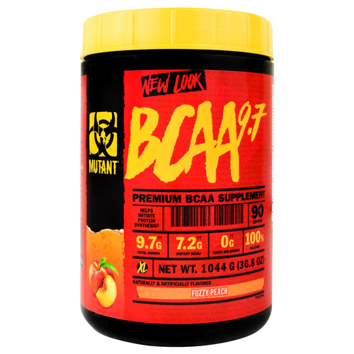 Mutant Mutant BCAA 9.7 Fuzzy Peach 90 Servings (36.8 oz)-OUT OF STOCK