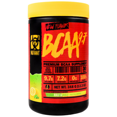 Mutant Mutant BCAA 9.7 Half & Half Iced Tea-Lemonade 30 Servings (12.3 oz)-OUT OF STOCK