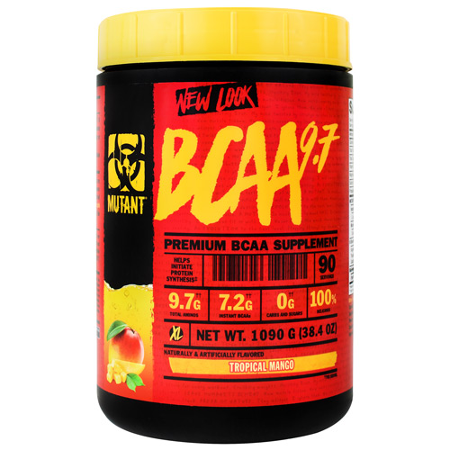 Mutant Mutant BCAA 9.7 Tropical Mango 90 Servings (38.4 oz)-OUT OF STOCK