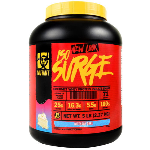 Mutant Mutant Iso Surge Birthday Cake 5 lb (2.27 kg)      TEMPORARILY UNAVAILABLE