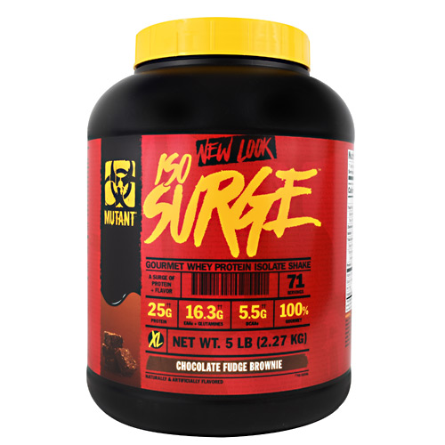 Mutant Mutant Iso Surge Chocolate Fudge Brownie 5 lb (2.27 kg)   TEMPORARILY UNAVAILABLE