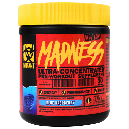 Mutant Mutant Madness Blue Raspberry 30 Servings (7.94 oz)-OUT OF STOCK