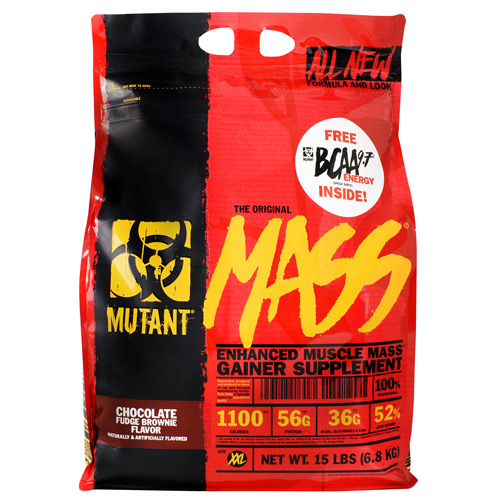 Mutant Mutant Mass Chocolate Fudge Brownie 15 lbs (6.8 kg)