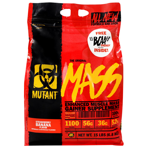 Mutant Mutant Mass Strawberry Banana 15 lbs (6.8 kg)