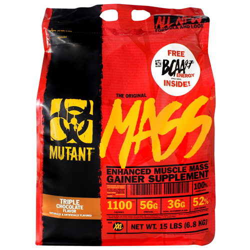 Mutant Mutant Mass Triple Chocolate 15 lbs (6.8 kg)