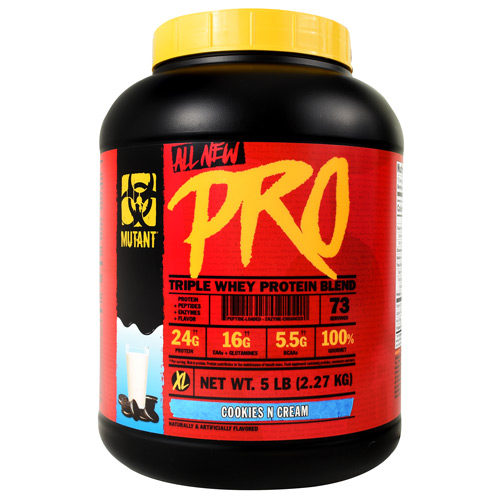Mutant Mutant Pro Cookies N Cream 73 Servings (5 lb)     TEMPORARILY UNAVAILABLE