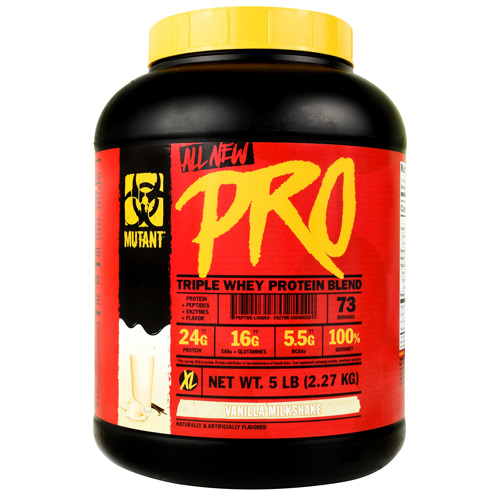 Mutant Mutant Pro Vanilla Milkshake 73 Servings (5 lb)   TEMPORARILY UNAVAILABLE