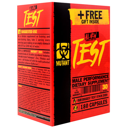 Mutant Mutant Test 180 Capsules-OUT OF STOCK