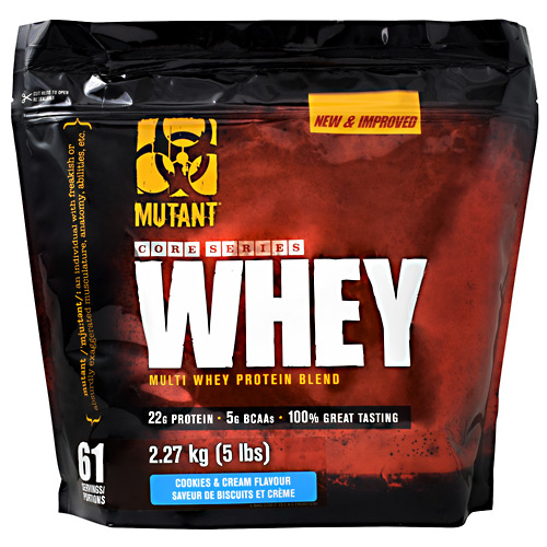 Mutant Mutant Whey Cookies & Cream 5 lb (2.27 kg)       TEMPORARILY UNAVAILABLE
