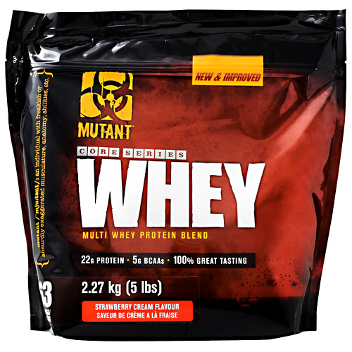 Mutant Mutant Whey Strawberry Cream 5 lb (2.27 kg)-OUT OF STOCK