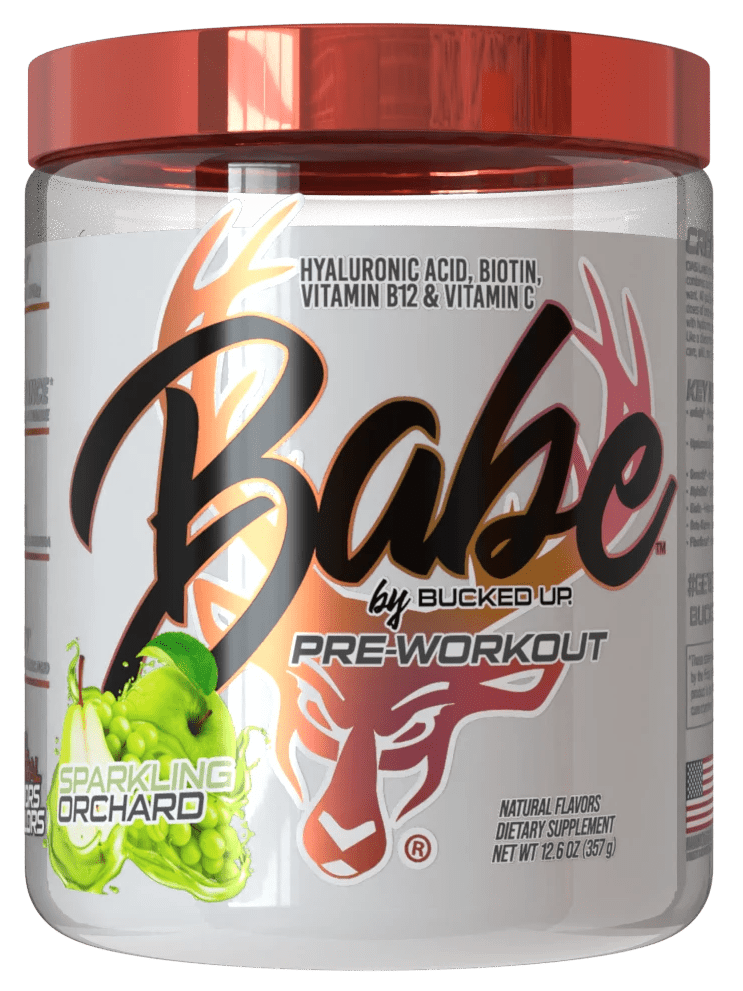Bucked Up Babe Pre - Workout 30 Servings Sparkling Orchard 