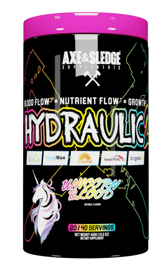 Axe & Sledge Hydraulic 2 Unicorn Blood Flavor 20/40 Servings