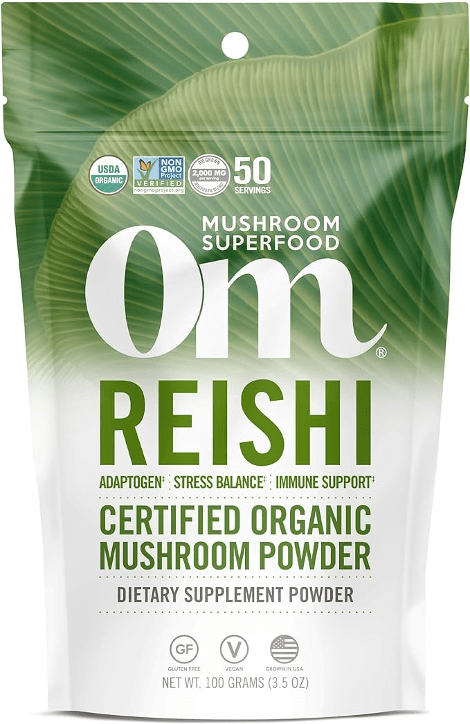 Organic Mushroom Nutrition - Reishi 3.5 oz 50 Servings