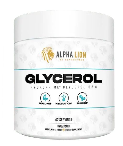 Alpha Lion Glycerol 42 Servings Unflavored 