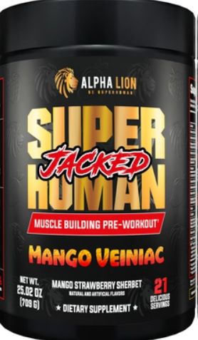 Alpha Lion Super Human Jacked Mango Veiniac 21/42 servings