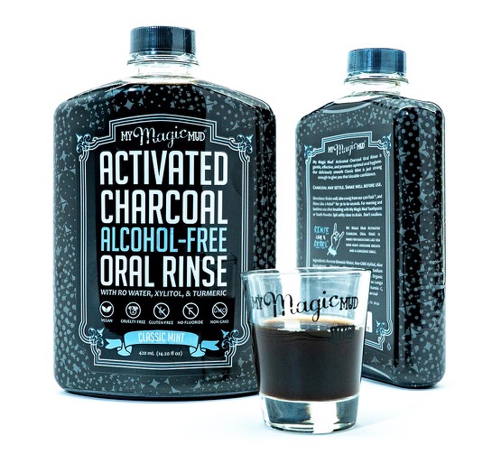 My Magic Mud Whitening Oral Rinse Classic Mint 14.2oz-OUT OF STOCK