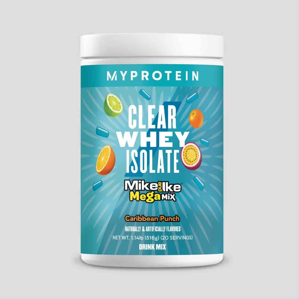 MYPROTEIN Clear Whey Isolate MIKE AND IKE Caribbean Punch 1.1lb
