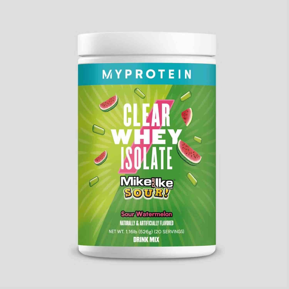 MYPROTEIN Clear Whey Isolate MIKE AND IKE Sour Watermelon 1.1lb