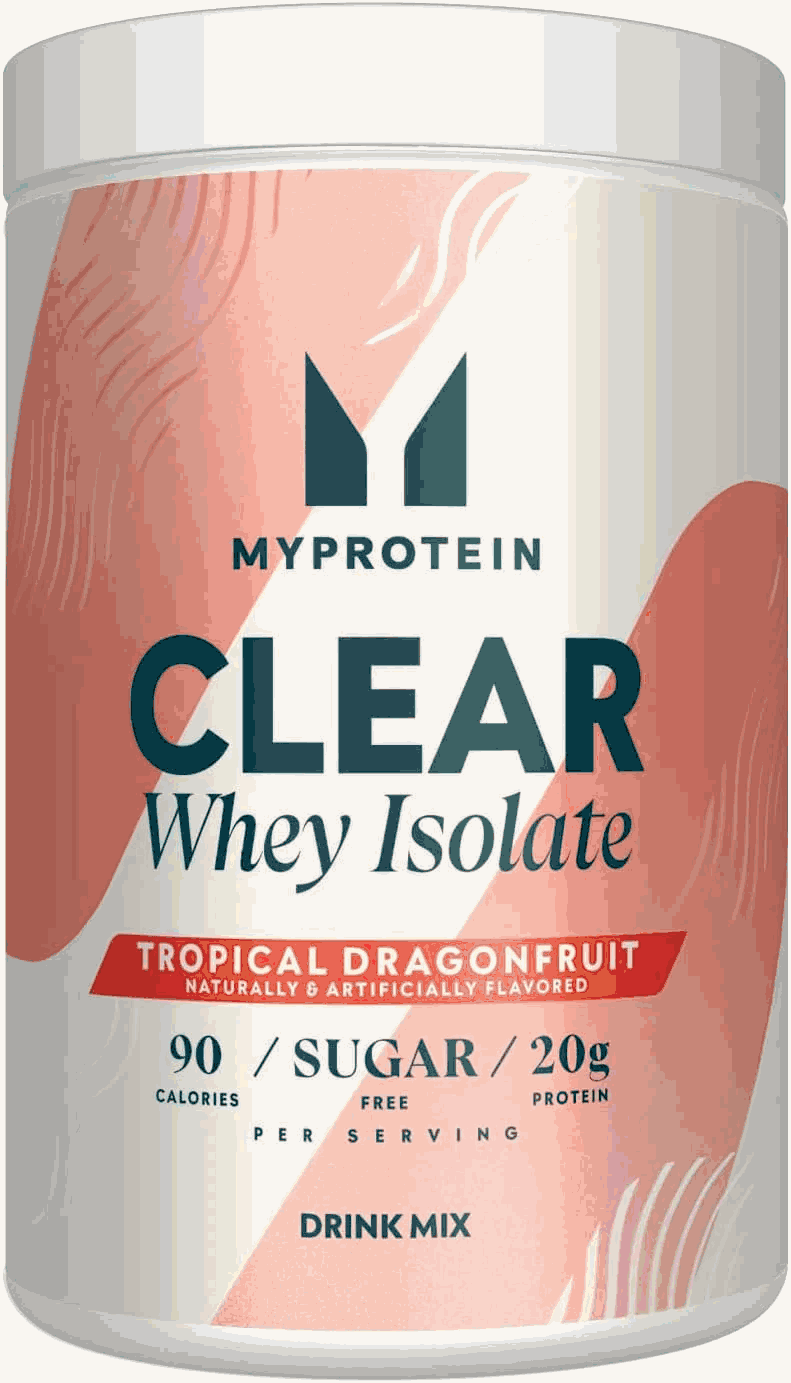 MYPROTEIN Clear Whey Isolate Tropical Dragonfruit 1.1lb 