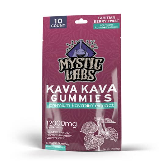 Mystic Labs - Kavaton Berry Twist Kava Gummies 10ct Pack