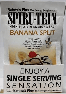Spirutein Banana Split packets 8 Packets     TEMPORARILY UNAVAILABLE