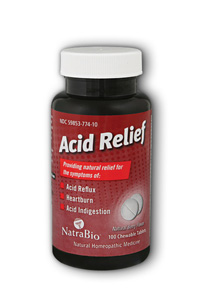 NatraBio Acid Relief Berry 100 Chw-UNAVAILABLE