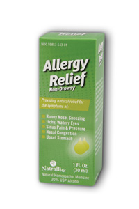 NatraBio Allergy Relief Unflv 1 oz Liq-UNAVAILABLE