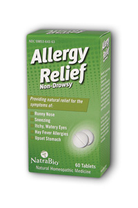 NatraBio Allergy Relief Unflv 60 Tab-OUT OF STOCK