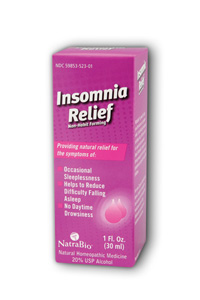 NatraBio Insomnia Relief Unflv 1 oz Liq