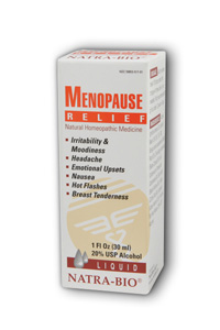 NatraBio Menopause Relief Unflv 1 oz Liq