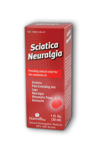 NatraBio Sciatica/Neuralgia Unflv 1 oz Liq-UNAVAILABLE