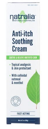 Natralia Anti-Itch Soothing Cream 3 oz-UNAVAILABLE