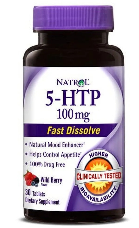 Natrol 5-HTP 100MG,FAST DISSOLVE 30 TAB
