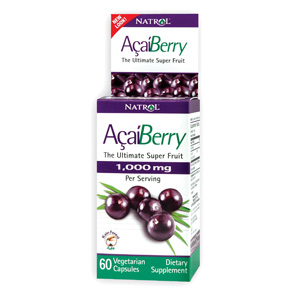 Natrol Acai 1000mg 60 caps-OUT OF STOCK