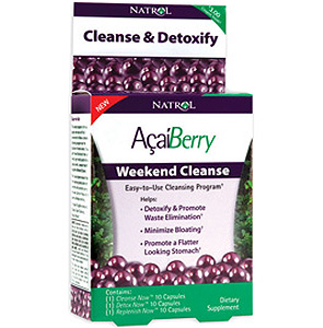 Natrol AcaiBerry Weekend Cleanse 1 kit