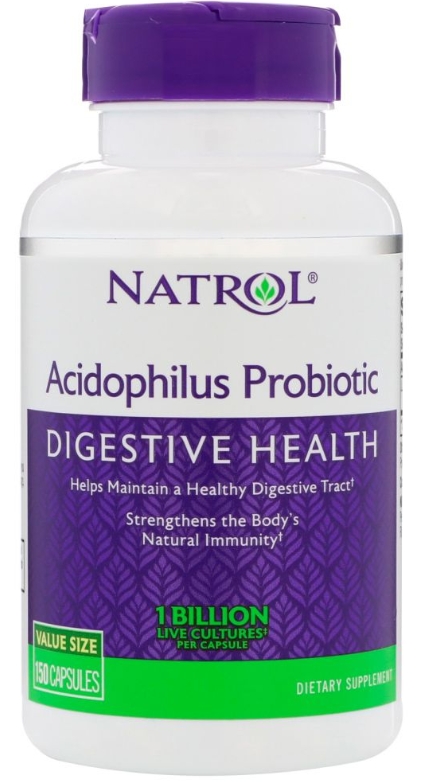 Natrol Acidophilus 100Mg 100+50 150Cp