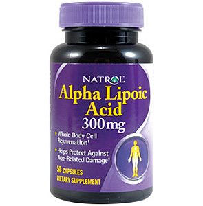 Natrol Alpha Lipoic Acid 300mg 50 caps-UNAVAILABLE