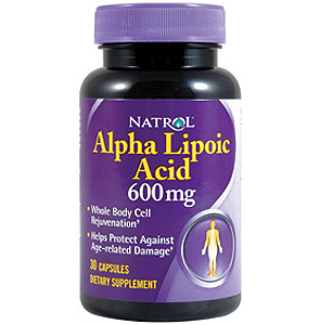 Natrol Alpha Lipoic Acid 600mg 30 caps