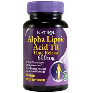 Natrol Alpha Lipoic Acid TR 600mg 45 tab-UNAVAILABLE