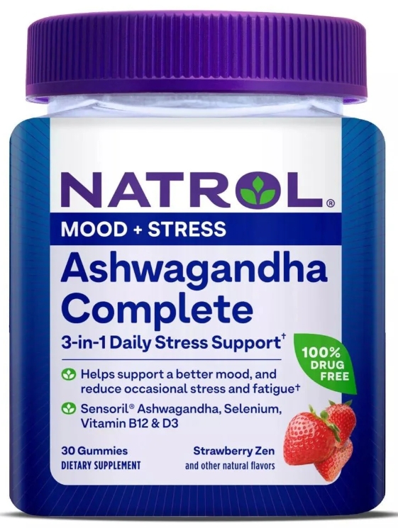 Natrol Ashwagandha Complete 30Pc