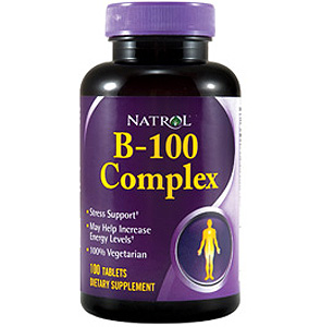 Natrol B-100 Complex 100 tabs-TEMP OUT OF STOCK