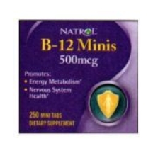 Natrol B-12 Mini's 5000 MCG Dots 30 dots