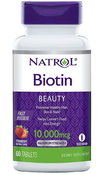 Natrol Biotin 10,000Mcg 60 TAB