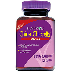 Natrol China Chlorella 500mg 120 tabs   TEMPORARILY UNAVAILABLE