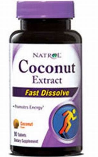 Natrol Coconut Extract,F/D 90 Tab