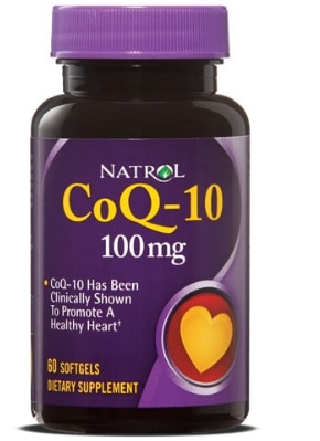 Natrol CoQ10 100mg 60 softgels