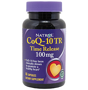 Natrol CoQ10 100mg Time Release 30 tabs