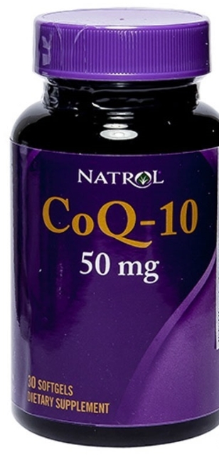 Natrol CoQ10 50mg 30 caps