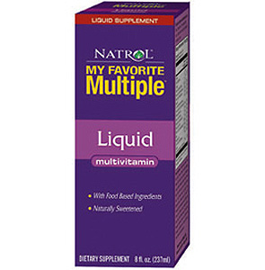 Natrol Liquid Multi Vitamin Supplement 8 oz-UNAVAILABLE